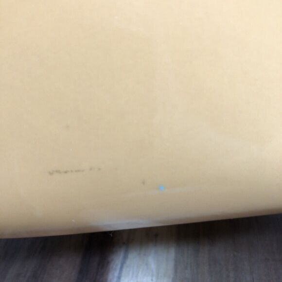 Belaverra Acorn Beverage Pitcher Large Ceramic Pottery Apricot Color 9.5" Vtg - Picture 7 of 8